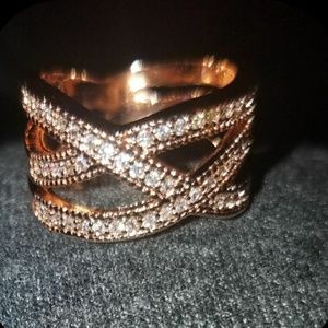 rose gold band size 7